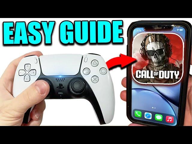 How To Play COD Warzone Mobile With PS5 Controller!