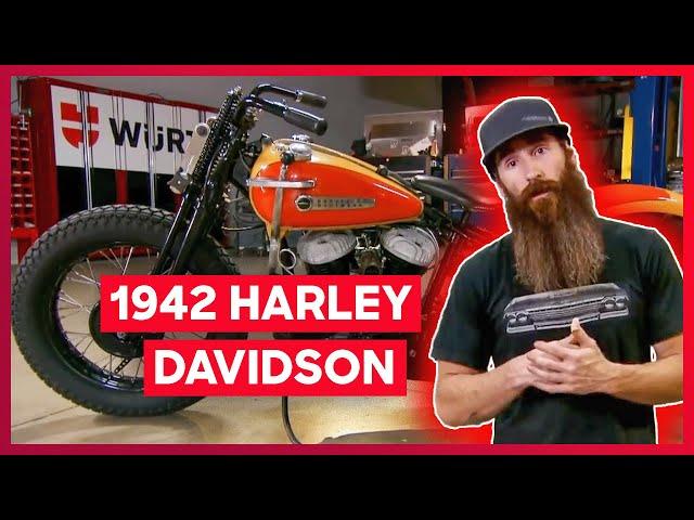 Aaron Kaufman Restores A Classic Harley Davidson | Fast N' Loud