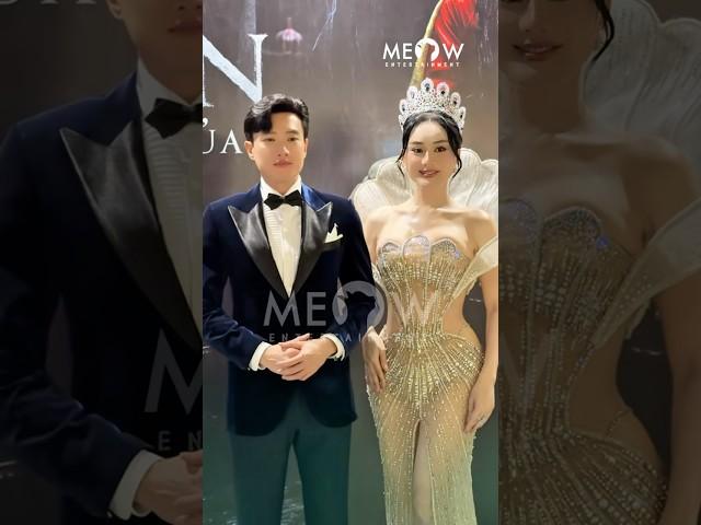 Quốc Trường và công chúa Lâm Khánh Chi xuất hiện cực đẹp đôi tại thảm đỏ sự kiện