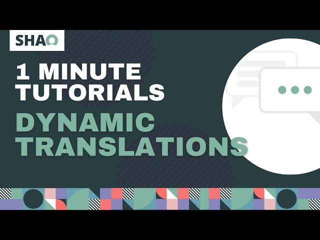 NOW in a minute: Dynamic field translations for your custom apps