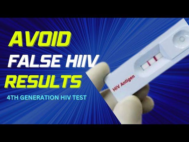 When should one repeat 4th generation HIV test post exposure? HIV test kit positive result.