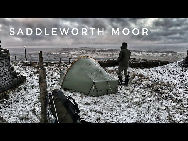 Wild Camping UK |  Peak District | Saddleworth Moor