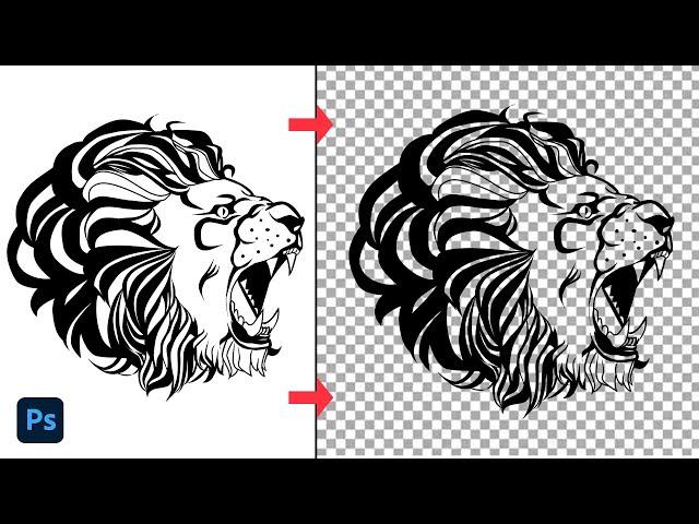 How to Remove White Background & Make it Transparent | Transparent Logo in Photoshop