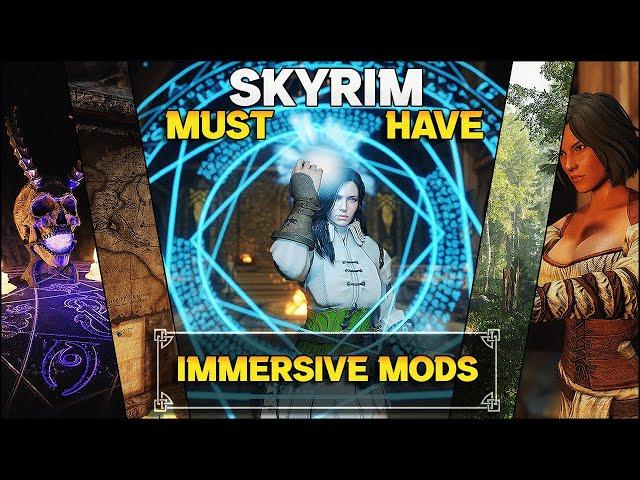 OVER 15 Immersive Skyrim Mods Essential For Making Skyrim Feel Alive in 2024!