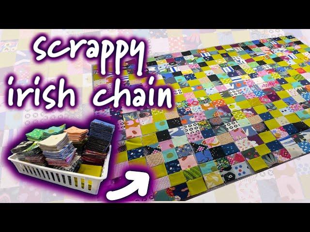 The Ever-Changing Scrap Quilt!  Use Up Your Scraps with this Simple Quilt Idea