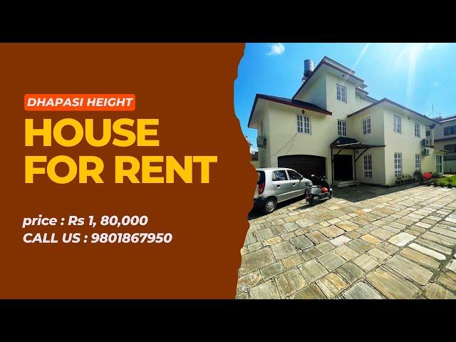 2.5 Storey Furnished House Rent in Dhapasi Height, Basundhara, Kathmandu