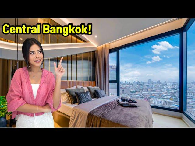 Best Location??? Central Area Modern Bangkok Condo connected to MRT, Famous Mall and Night Market!