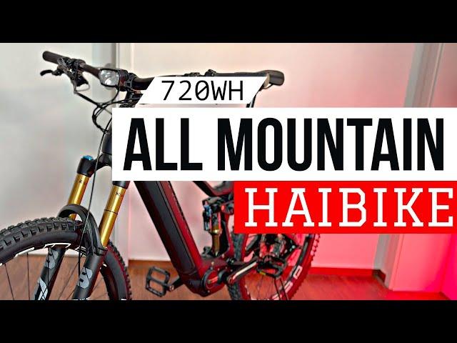 Quick Shot : HAIBIKE AllMTN 10 eMTB Fully 720WH Akku und Yamaha PWX3