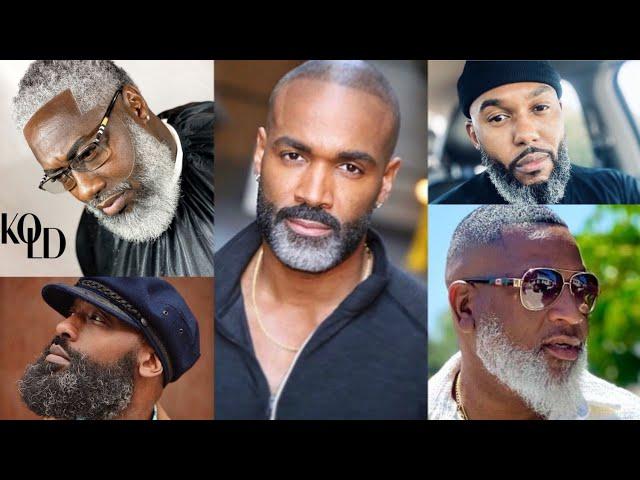 30 Hottest & Youthful Salt & Pepper Shaved Styles For Black Men.