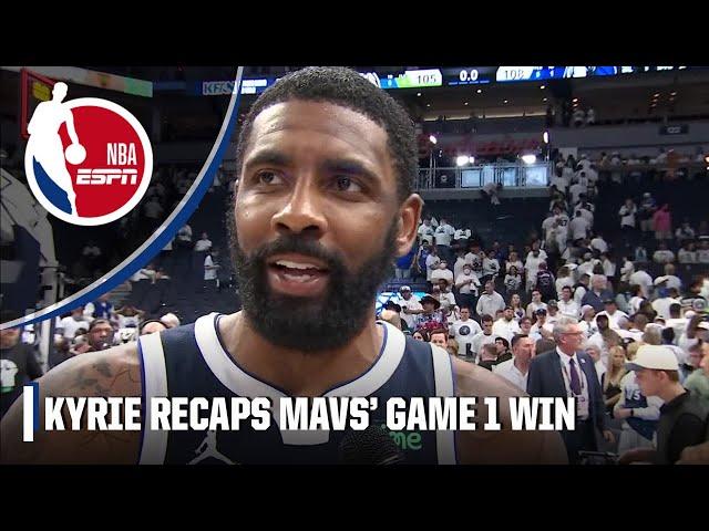 Kyrie Irving says Mavs did ‘the little things’ in Game 1 win vs. Timberwolves | NBA on ESPN