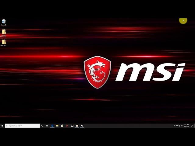 MSI® HOW-TO install & update audio related software