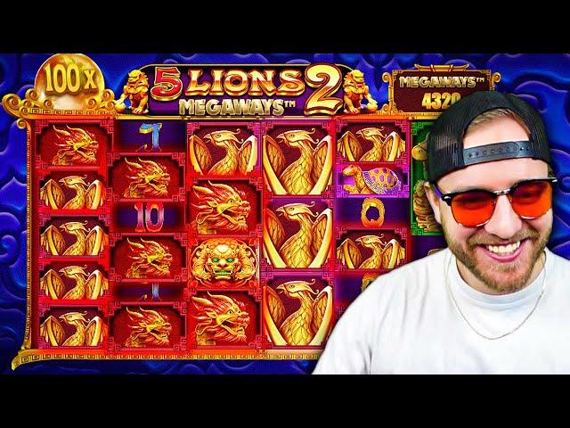 5 LIONS MEGAWAYS 2 BONUS BUYS! *NEW GAME*