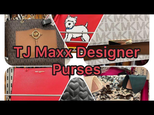 TJ Maxx Designer Purses Michael Kors Coach Betsy Johnson Shop with Me | Sweet Southern Saver