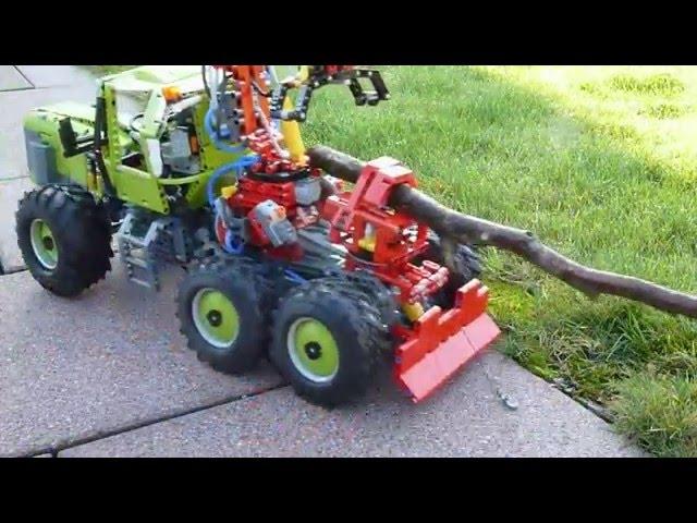 Lego WF trac 6x6S in action - part I