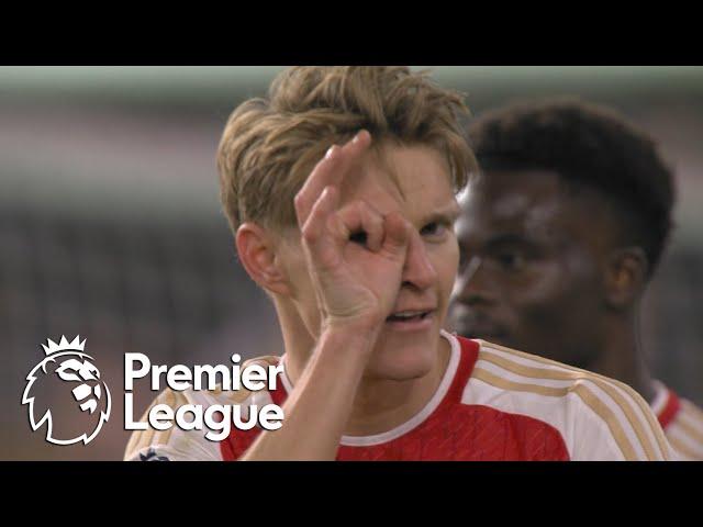 Martin Odegaard makes it 2-0 for Arsenal v. Wolves | Premier League | NBC Sports