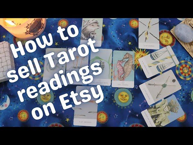 How to Sell Tarot Readings (and other services) on Etsy