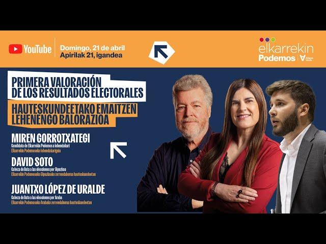  DIRECTO | Valoración de los resultados electorales