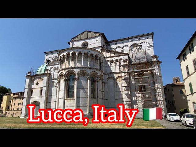 LUCCA TUSCANY ITALY  | WALKING TOUR IN THIS BEAUTIFUL CITY