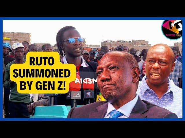 RUTO UNDER SIEGE! WE ARE YOUR BOSS, WE SUMMON YOU TO COME AND MEET US AT NYAYO STADIUM!! ~AWO SINO