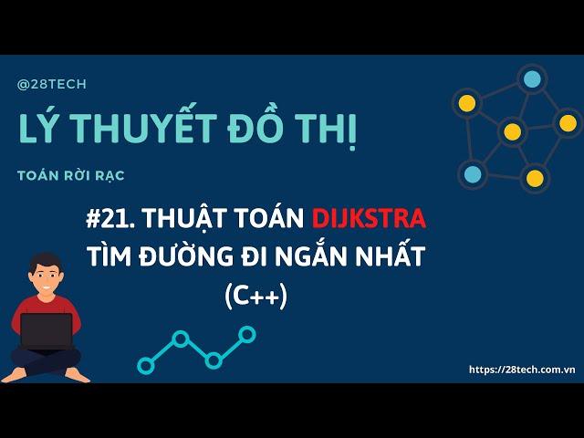 #21 [Lý thuyết đồ thị | Toán rời rạc]. Thuật Toán Dijkstra | Thuật Toán Tìm Đường Đi Ngắn Nhất