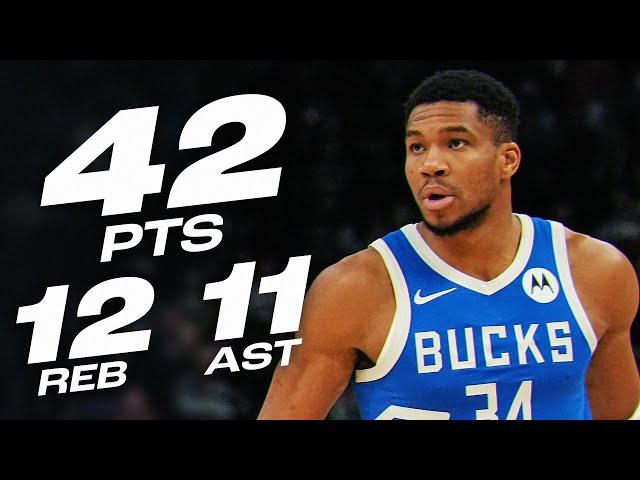 Giannis Antetokounmpo’s HISTORIC Triple-Double Performance! | November