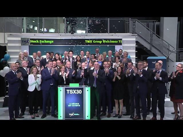 TSX30 Opens Toronto Stock Exchange, September 27, 2019