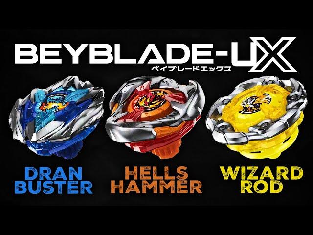BEYBLADE UX? | New Releases | Dran Buster, Hells Hammer, Wizard Rod & more!