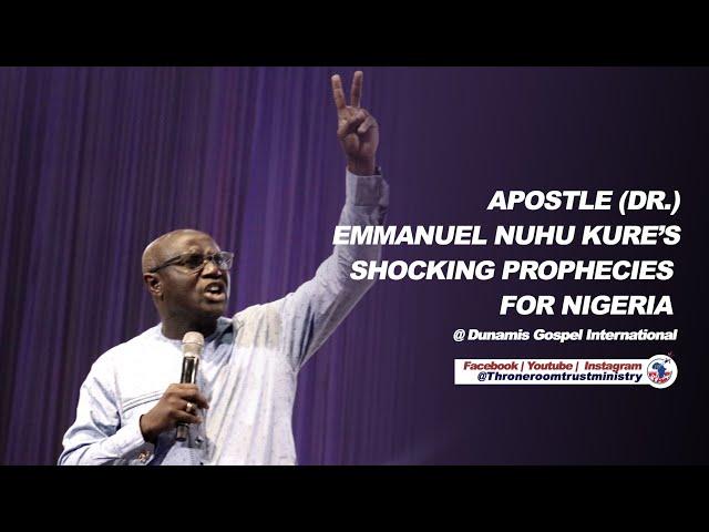 Apostle(Dr) Emmanuel Kure's Mysterious Prophecies about Nigeria and Africa@ Dunamis 25th Anniversary