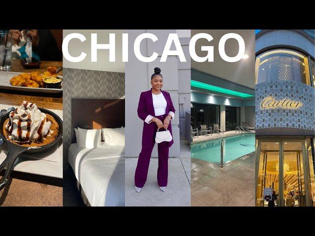 TRAVEL VLOG: 48hrs in CHICAGO | City Vibes, Hotel Tour, Fear of Missing Out, Jumbo Crab, More