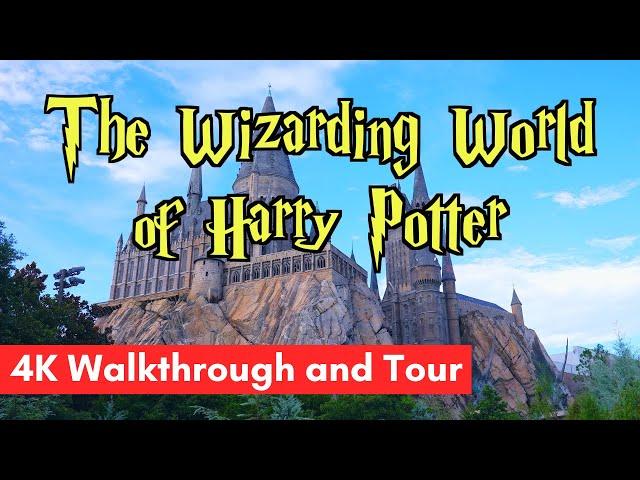 Full Tour of The Wizarding World of Harry Potter Hogsmeade | Universal Orlando Resort 4K
