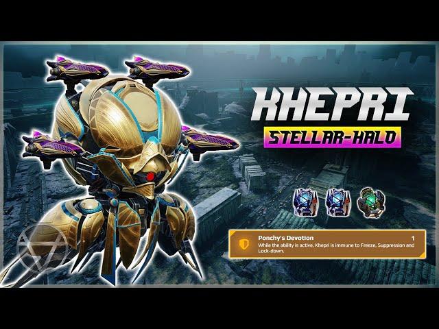 [WR]  Stellar Halo KHEPRI (buffed) – Mk3 Gameplay | War Robots