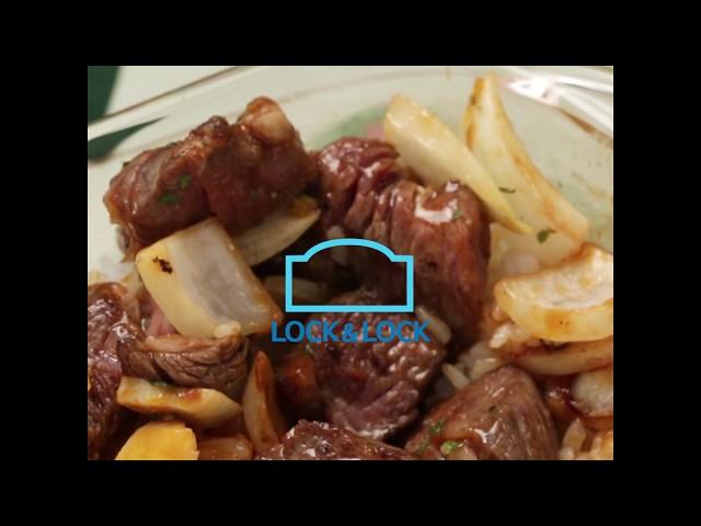 [LOCK&LOCK] New recipe with Hard&Light : Hot chili shrimp & Cube steak box