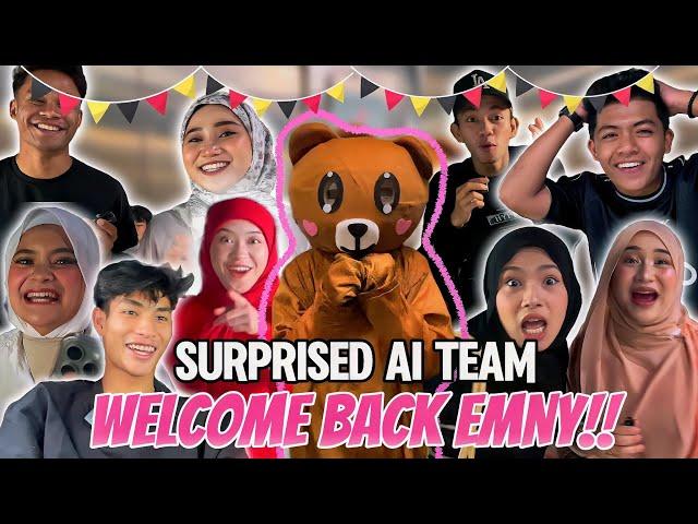 SURPRISEDAI TEAM EMNY COMEBACK!!  COMEL JE REACTION MEMASING