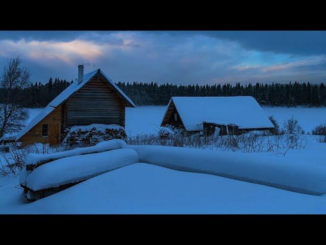 Пережить бы Зиму. Мой Северный Минимализм. Тайга, Налимы, Деревня.