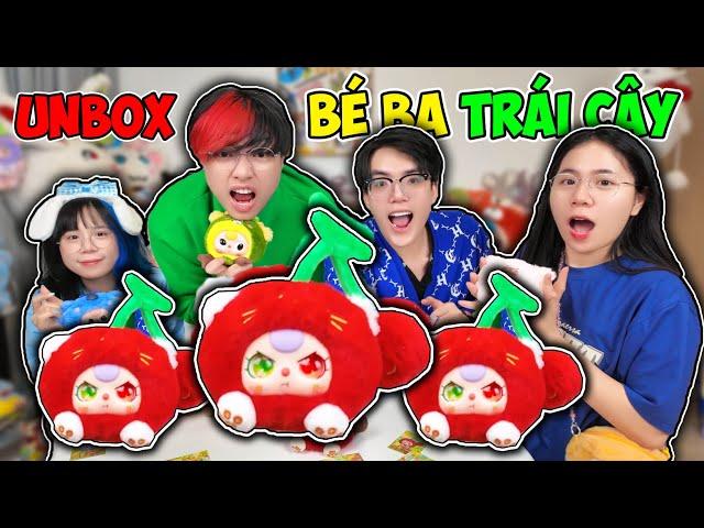 PHONG CẬN VÀ SAMMY SỐC KHI MỞ ĐƯỢC BÉ BA TRÁI CÂY SIÊU HIẾM CÙNG MÈO SIMMY KAIRON | UNBOX BABY THREE