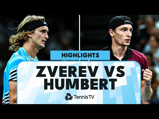 Alexander Zverev vs Ugo Humbert Highlights | Paris 2023