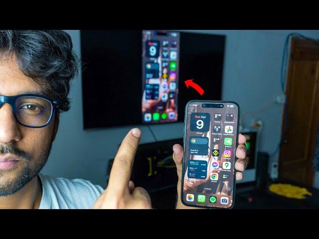 Screen Mirror iOS 17 iPhone to TV with Apple AirPlay (No AppleTV Required) 2024