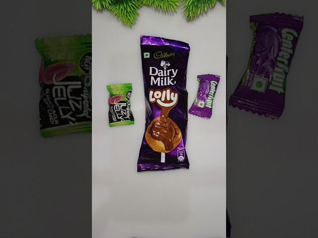 Blue colour Center Fruit+ Dairy Milk Lolly+Strawberry #shorts#shortsvideoviral