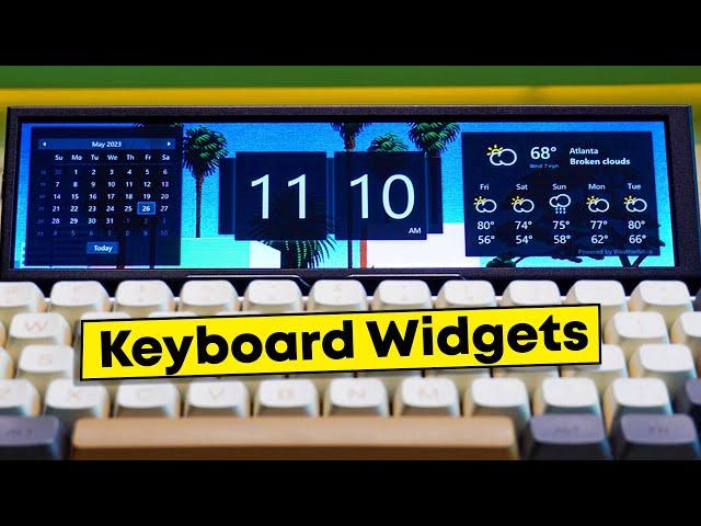 Adding a Smart Dashboard to My Keyboard!