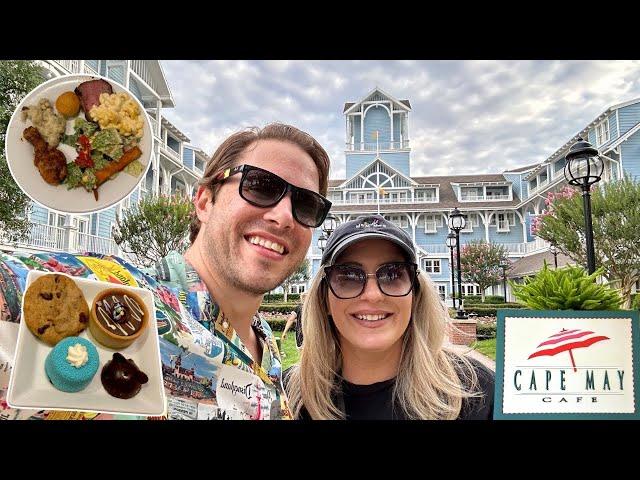 Is Cape May Cafe the BEST Buffet in Walt Disney World? Review | Disney's Beach Club Resort 2023