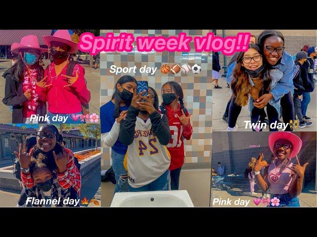 SPIRIT WEEK VLOG!! *CHAOTIC*