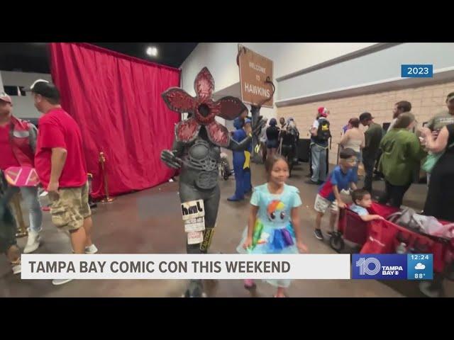 Comic Convention is coming to Tampa this weekend