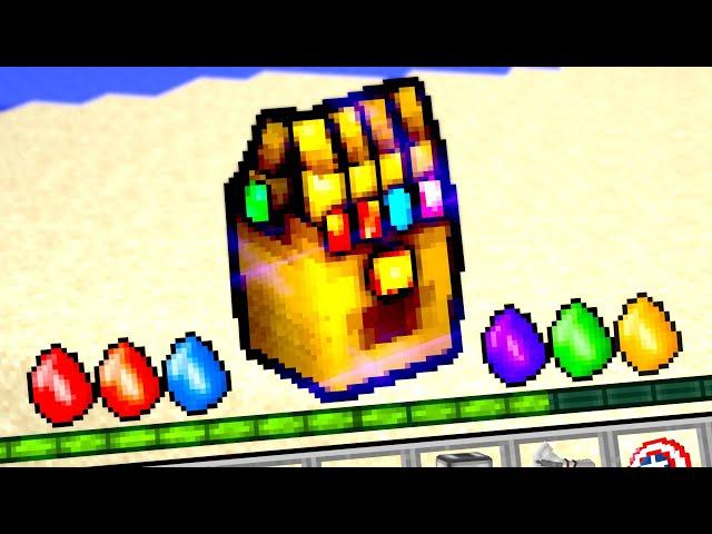 Minecraft But Infinity Stones Are Hearts