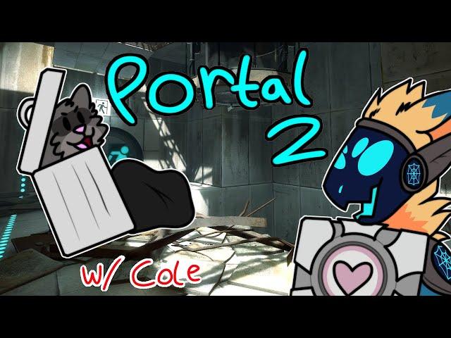 Tormiline plays Portal 2 Coop with a mentally deficient Goblin