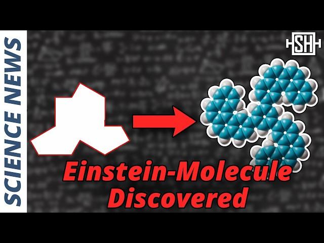 Einstein-Tile Discovered in Nature