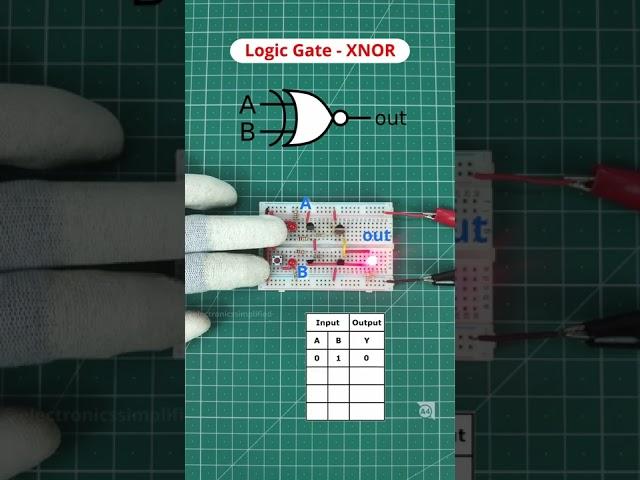 Logic Gate - XNOR #shorts