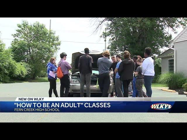 Adulting 101 classes teach high school students how to be grownups