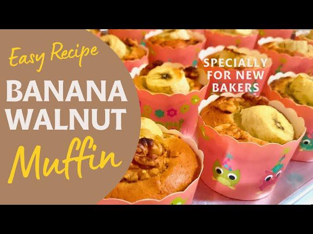 Soft, Crunchy and Absolutely Delicious - Easy Banana Walnut Muffin Recipe (Revised) 2024