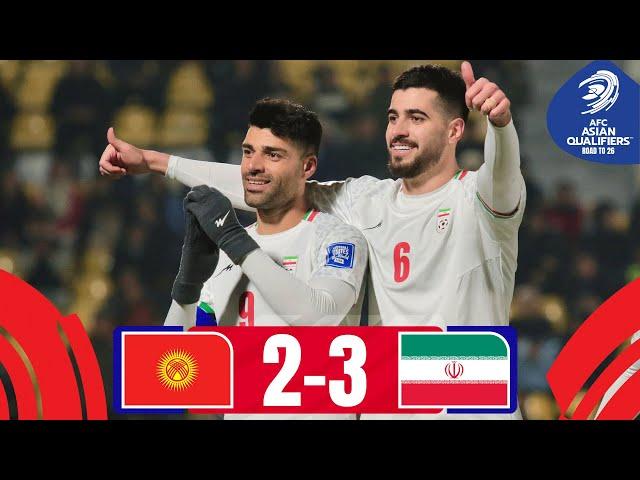 IR Iran defy the comeback! | Kyrgyz Republic - IR Iran | Highlights #AsianQualifiers - Road To 26