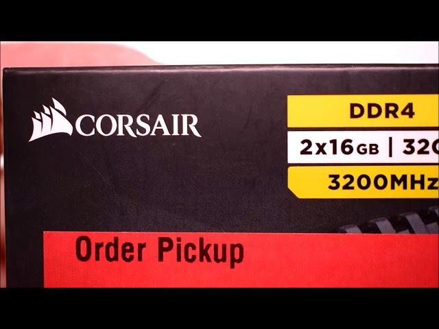 Corsair Vengeance LPX DDR4 3200MHz RAM 2x16 GB UNBOXING